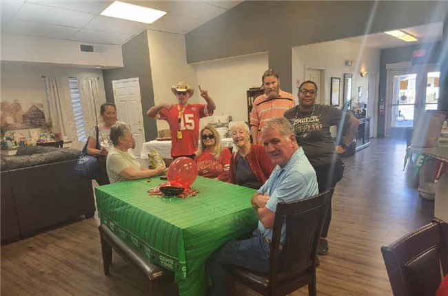 Super Bowl Party at Montana Senior Village