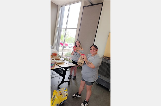 JL Gray employees volunteered at the Farmington Regional Animal Shelter