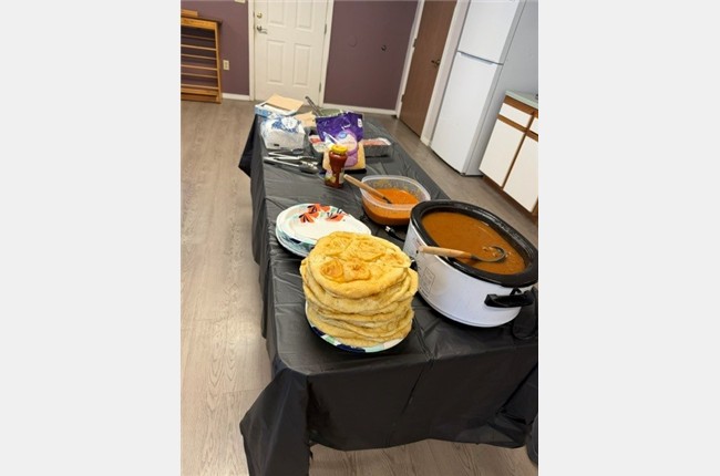 Deer Hollow Senior Residents Enjoy a Navajo Taco Lunch 