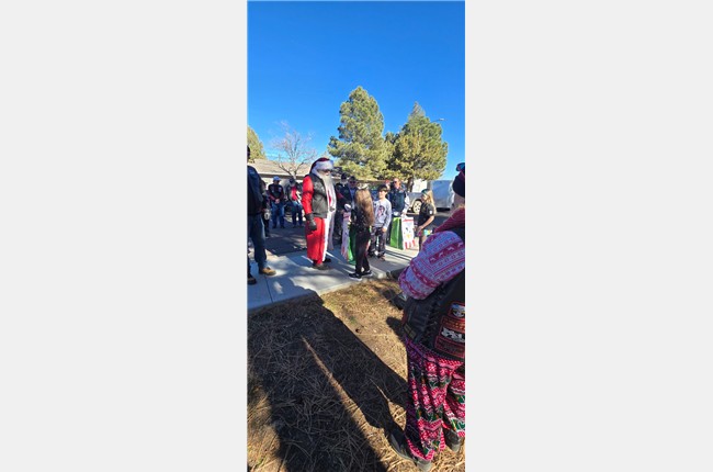 🎅🏍️ Motorcycle Santa Visits Ponderosa Park & Ponderosa Meadows