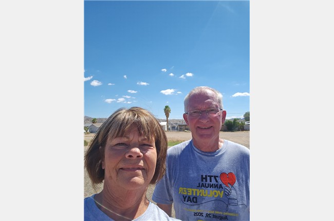 Vista Loma Joins  the 7th annual AANM Volunteer Efforts at the Praise Chapel food Pantry in Bullhead City