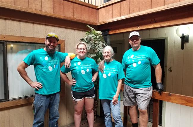 AANM 2019 Volunteer Day – Albuquerque, NM at El Sereno Apartments