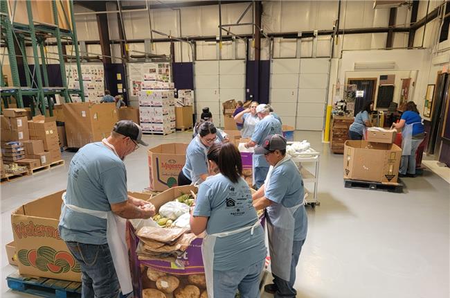 Volunteer Day 2024 at Gallup Community Pantry