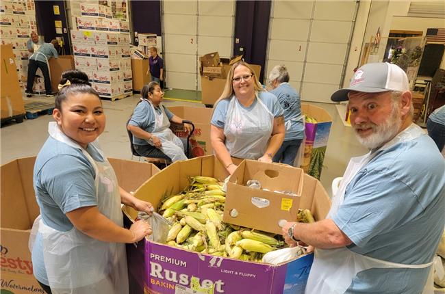 Volunteer Day 2024 at Gallup Community Pantry