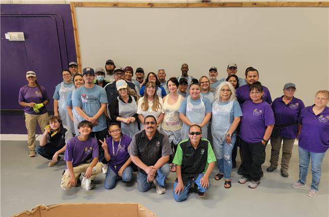 Volunteer Day 2024 at Gallup Community Pantry